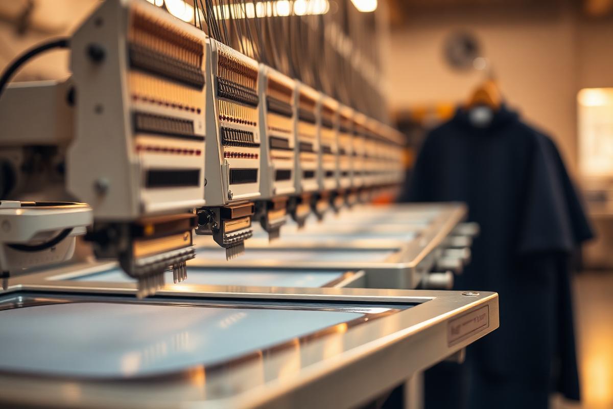 Embroidery and print branding workshop